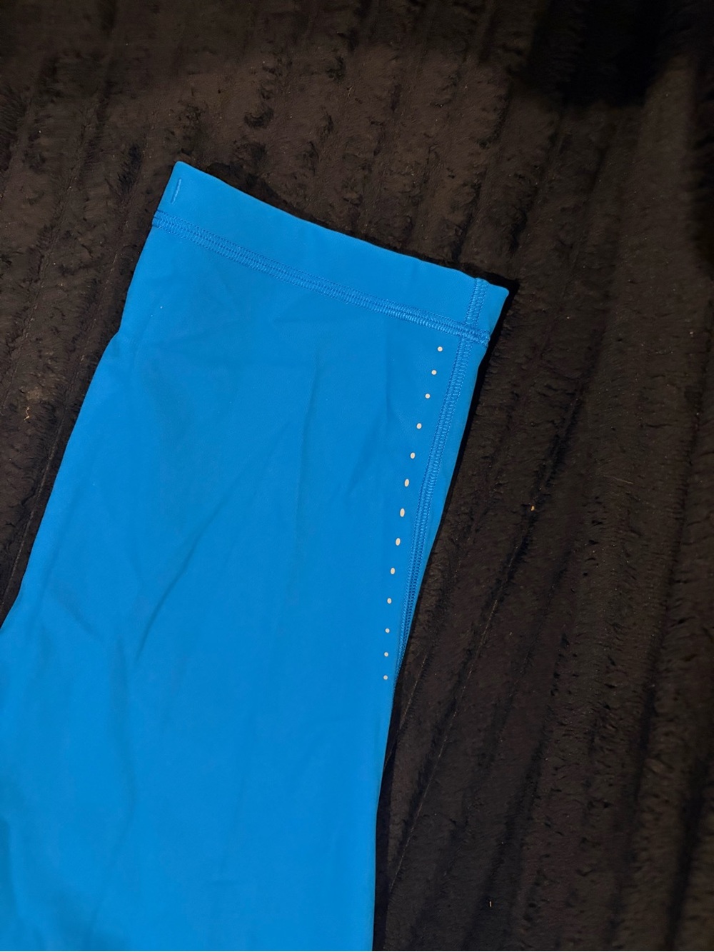 lululemon athletica Bright Blue Leggings with Logo - Picture 2 of 4